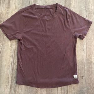 Mudra Fitted Tee size L Plum